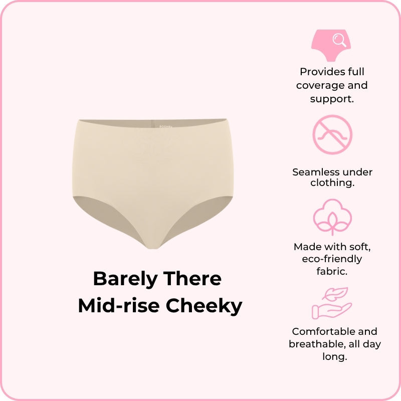 Barely There Mid-rise Cheeky